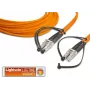 Lightwin LDP-50 LC-LC 2.0 OM2 optiskās šķiedras kabelis 2 m 2x LC oranžs
