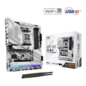 Mātesplate ASRock X870 Pro RS WiFi AM5 ATX