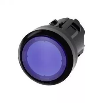 Siemens 3SU10010AB500AA0 elektriskais izpildmehānisms IP66, IP67, IP69, IP69K Melns, Zils