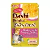 INABA CAT Dashi Delights Silky Broth Chicken with Salmon - kaķu gardums - 40g