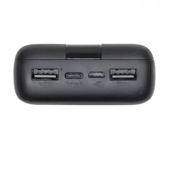 Power Bank USB 20000mAh VA2081 Melns Rivacase