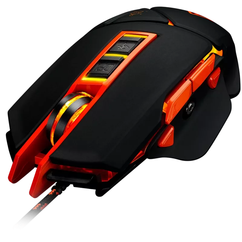CANYON pele Hazard GM-6 LED Vadu Melna Oranža