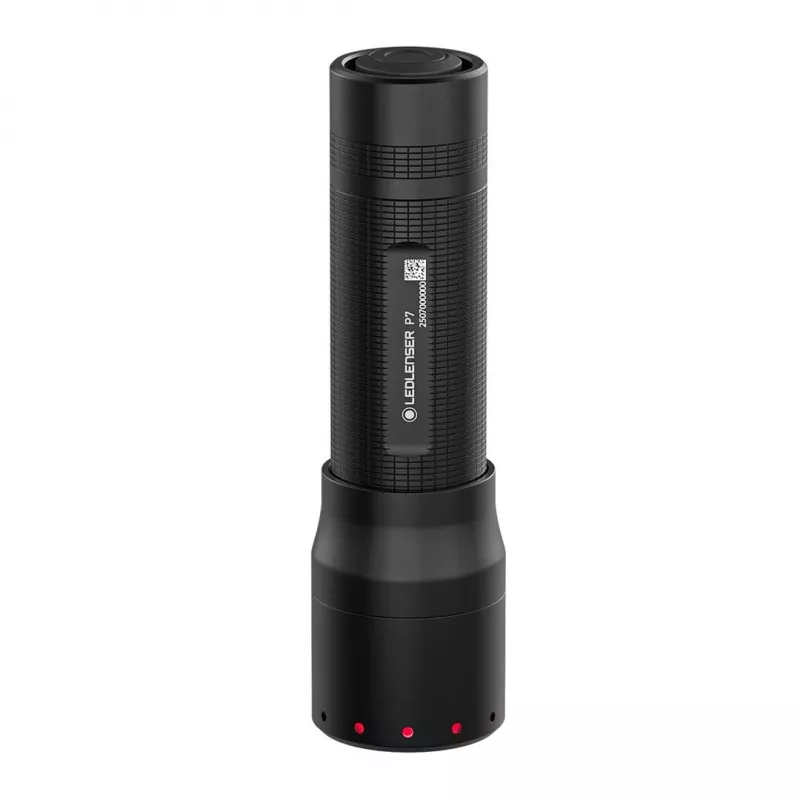 Ledlenser P7 Melnais Rokas lukturītis LED