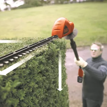 Dzīvžoga šķēres Black & Decker GTC1843L20-QW dubultā asmens 3.2 kg