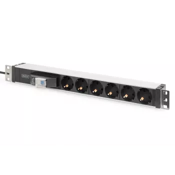 Strāvas sadalītājs Digitus DN-95417 19 inch 6× Schuko 16 A 1,8 m