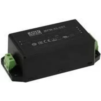 Barošanas bloks MEAN WELL MPM-45-12ST, iekštelpu 45 W, ieeja 80–264 V, melns, 12 V izeja