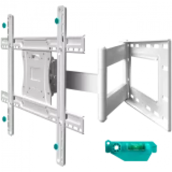 TV sienas stiprinājums ONKRON M7L-W balts 40-75 collām, fiksēts, līdz 68.2 kg