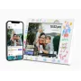 Digitālais foto rāmis InLine myFirst Doodle 9 collu (22,9 cm) IPS skārienekrāns Wi‑Fi 32 GB iekšējā atmiņa, 1 GB RAM, USB‑C, MicroSD atbalsts — Balts