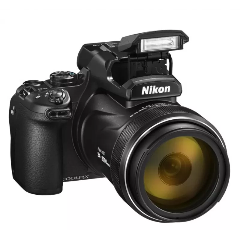 Kompaktkamera Nikon COOLPIX P1100 16 MP CMOS 4K Ultra HD Melna