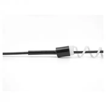 Termosarūkošā caurule DeLOCK 20858 25 mm x 130 mm melna silikona 2 gab.