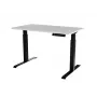 Elektriski regulējams augstuma galds cama meble MOON 121x67x72–120 cm, taisnstūra skaidu plātnes virsma, 100–240 V