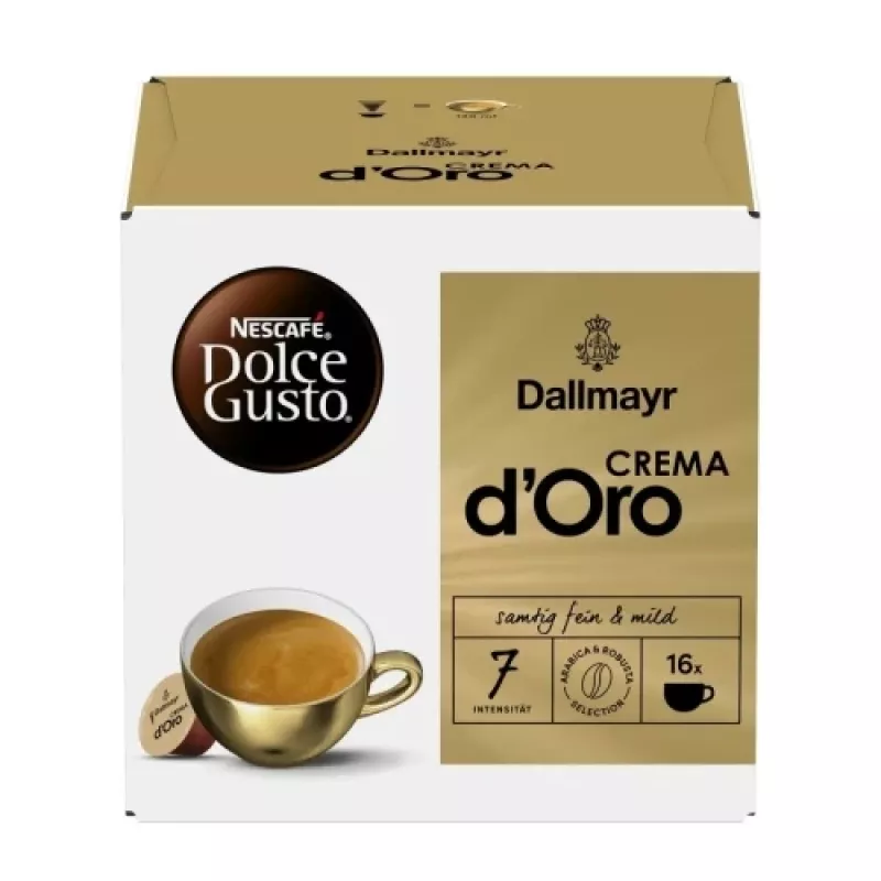 Nescafe Dolce Gusto Dallmayr CREMA d'Oro kafija, 16 kapsulas