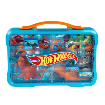 Hot Wheels pārnēsāšanas futrālis ar apgaismotu logotipu