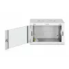 Sienas 19 inch skapja korpuss DIGITUS Dynamic‑N DN-37100, 7U, 600x450 mm (PxD), IP20, gaiši pelēks, neizmontēts