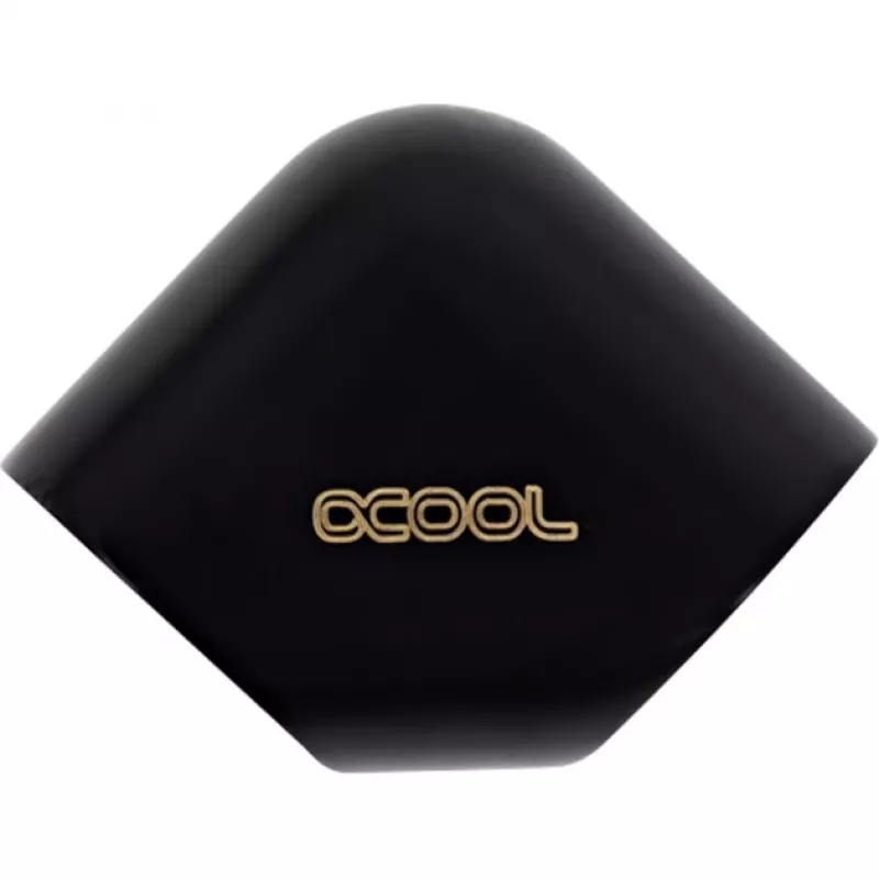 Alphacool 17258 90° leņķa savienotājs 1/4 inch melns
