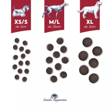 BALTICA regional flavours Medium and large breeds liellopu gaļa ar dārzeņiem - sausā suņu barība - 12kg