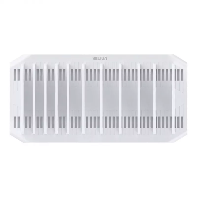 Unitek uzlādes stacija 10X USB 2.4A 60W Balta