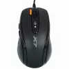 A4 Tech X-710 Scroll Wheel Gaming pele, vadu, optiska, 2000 DPI, melna