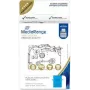 MediaRange MRBTZ531 plastmasas lentes kasete 12mm 8m melns uz zila
