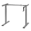 Manuāli augstumā regulējams galds MACLEAN MC-790NG — maks. slodze 60 kg, maks. augstums 120 cm