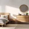 MANTA RDI912W Rimini modinātājpulkstenis ar Bluetooth un bezvadu uzlādi, balts