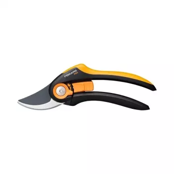 Fiskars Plus SmartFit P541 dārza grieznes ar apvedceļa asmeni, melnas, oranžas