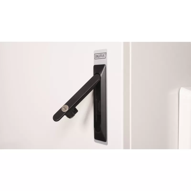 Sienas stiprinājuma tīkla skapis Digitus DN-19 09U-6/6-I-OD, IP55, 19 inch, 9U, 600x600x600 mm