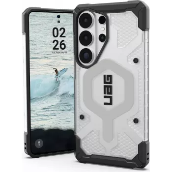 UAG Urban Armor Gear Pathfinder Maciņš ar Magnētu Moduli | Samsung Galaxy S26 Ultra | ledus (caurspīdīgs)/sudrabs | 214526114333