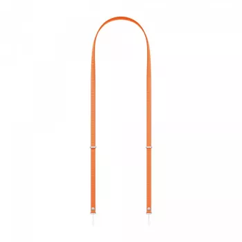 Apple Crossbody Strap Orange — 2.08 m, rPET un nerūsējošais tērauds