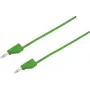 VOLTCRAFT testa vads [4 mm spraudnis - 4 mm spraudnis] 0,5 m Zaļš MSB-300 (MSB-300-0.5-GR)