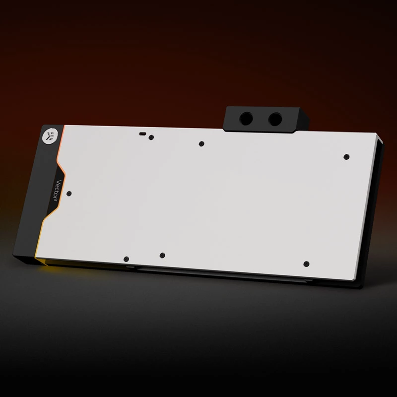 EK-Quantum Vector² Trio RTX 3080/90 aizmugures plāksne, sudrabkrāsas