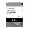 3.5 collu SAS cietais disks Western Digital Ultrastar DH HC570 22 TB, 12 Gbit/s, 7200 RPM, 512 MB kešatmiņa