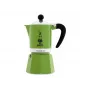 Bialetti Rainbow Moka krūze Melna, Zaļa