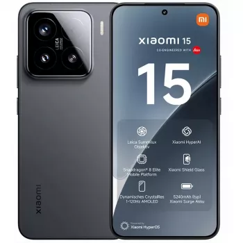 Xiaomi 15 16.1 cm (6.36 inch) 12 GB 512 GB 5240 mAh Melns