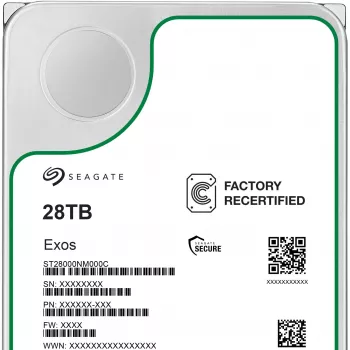 HDD Seagate Exos 3.5 inch 28TB SATA RECERTIFIED (ST28000NM000C-REC)