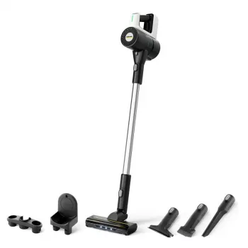 Bezvadu stick putekļsūcējs Kärcher VCS 3 Nano — akumulators, HEPA filtrs, bezmaiss 0,6 L, 2,5 Ah, melns