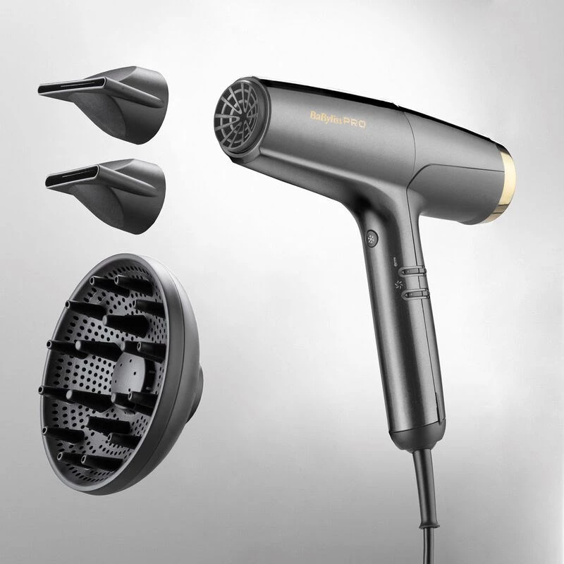BaByliss Falco BAB8550E Profesionāls matu žāvētājs 2000 W Melns