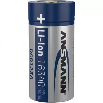 Ansmann 16340 Li-ion uzlādējama baterija 850 mAh 3,6 V ar Micro USB ieeju 1300-0015