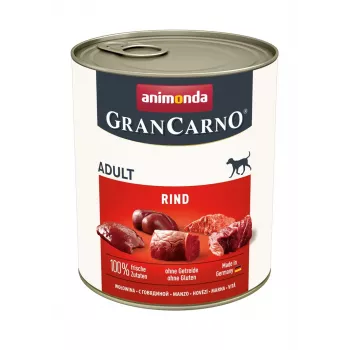 Slapjā suņu barība Animonda GranCarno Original Beef Adult 400g kārba, liellopu gaļa, bez lipekļa, bez cukura