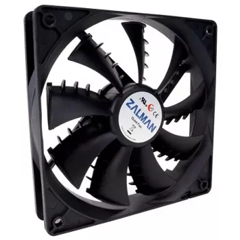 Zalman ZM-F3(SF) datora korpusa ventilators 12 cm Melns