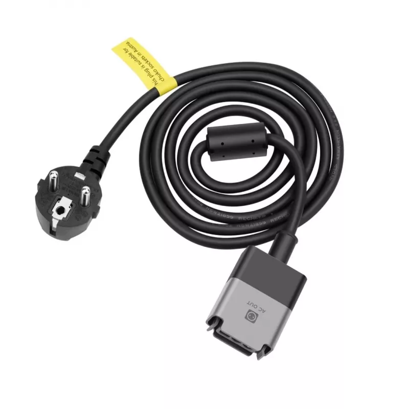 Strāvas kabelis EcoFlow EFL-BKWAC-3M-EU, 3 m