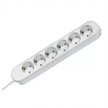 Pagarinātājs Bachmann SMART 6x Schuko H05VV-F 3G 1,50mm² 16A/3680W 5m