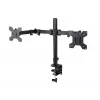 Esperanza ERW018 Galda stiprinājums diviem monitoriem 10-27'' līdz 8kg