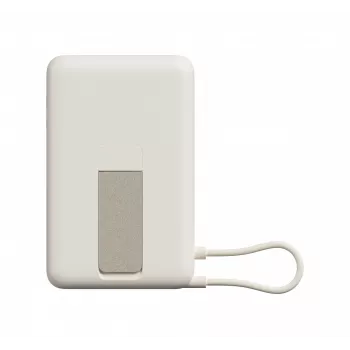 Power bank Xiaomi BHR08PBGL 5900 mAh Litija-jonu 5 V USB-C 1 ports Bezvadu uzlāde Bēšs