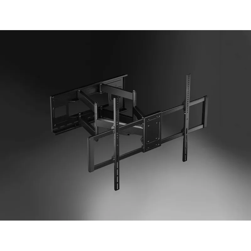 Gembird WM-120 sienas stiprinājums TV 60-120 collām, melns