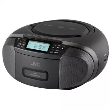 Radio atskaņotājs JVC RC-E444B Melns ar CD atskaņotāju un FM uztvērēju