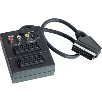 SCART uz 2× RCA Audio/Video Adapteris ShiverPeaks 94037