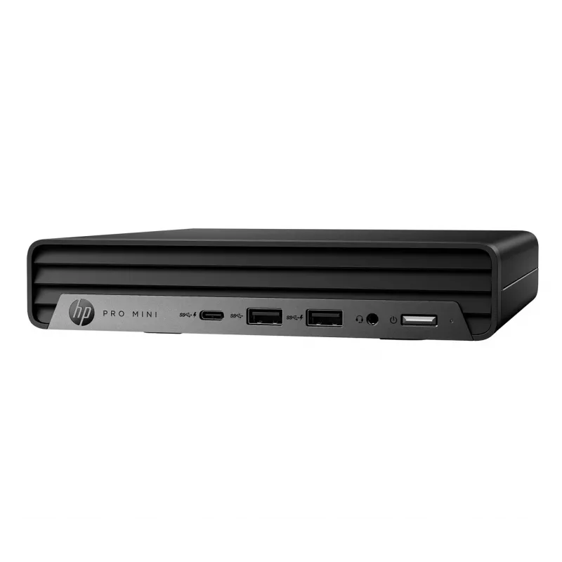 HP Pro Mini 400 G9 Intel® Core™ i5-12500T 8 GB DDR4-SDRAM 256 GB SSD Windows 11 Pro Mini PC Melns