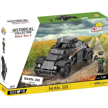 Cobi Bloķi Sd.Kfz 222 modelis COBI-2657 — 502 bloki