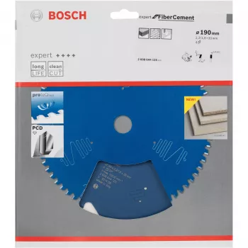Cirkulārā zāģa asmens Expert Fibre Cement 190mm 4T urbums 20mm rokas ripzāģiem